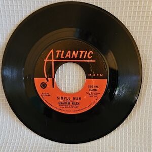 Graham Nash, titled Simple Man and Chicago 45 RPM